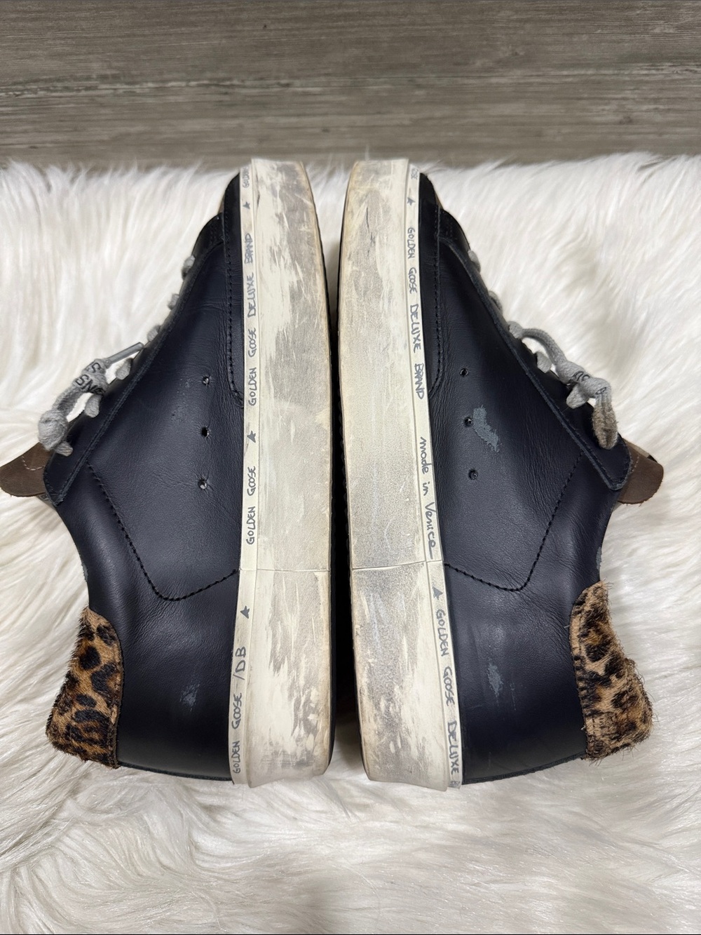 GOLDEN GOOSE Hi Star Platform Sneakers - Picture 9 of 16